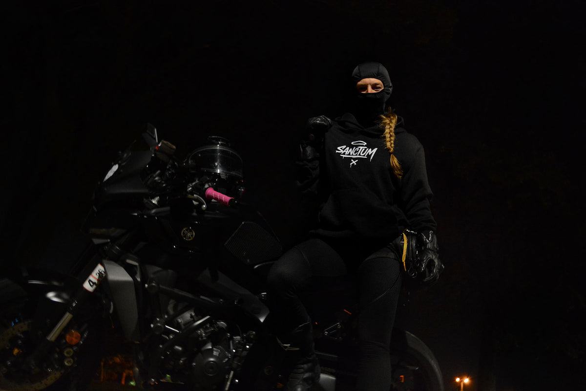 Black Logo Hoodie