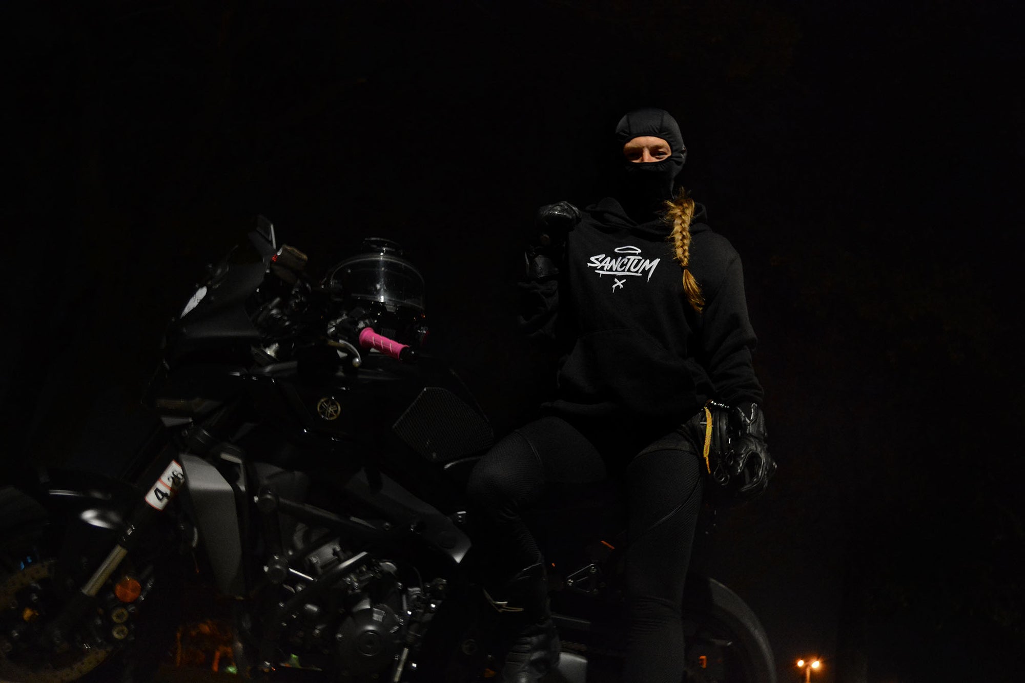 Black Logo Hoodie