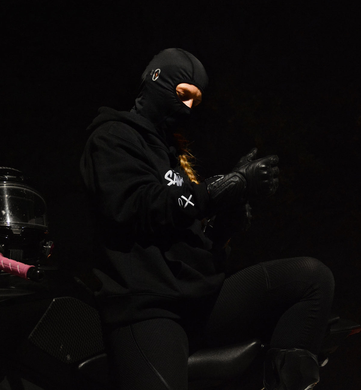Black Logo Hoodie