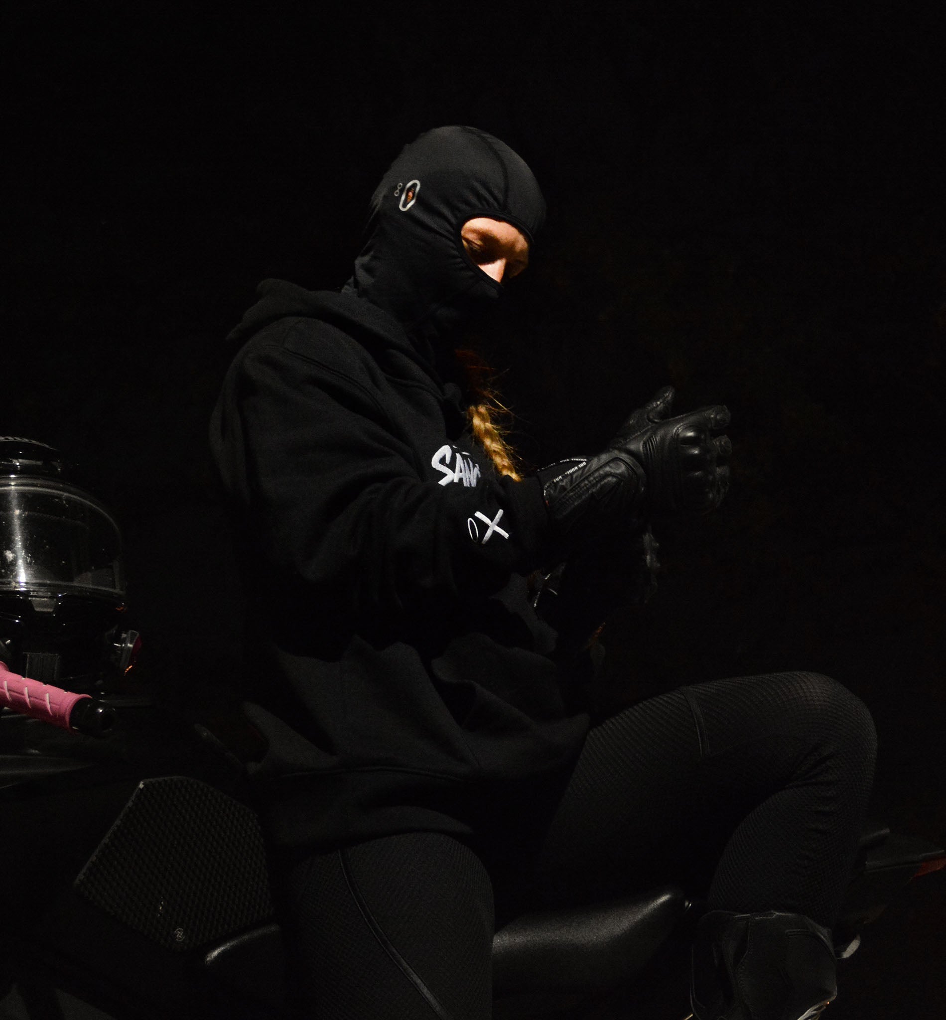 Black Logo Hoodie