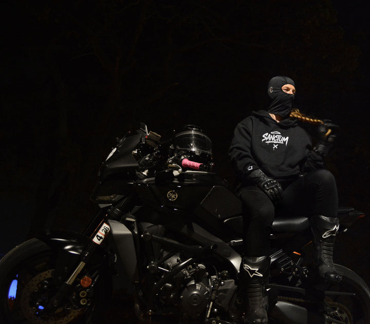 Black Logo Hoodie